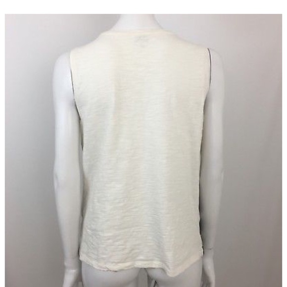 Lucky Brand Open Knit Front Top Size M - Picture 4 of 5
